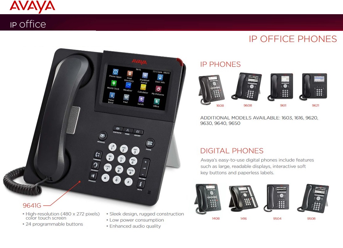 Avaya Office Phone System NEC IP PBX Telephone PABX Voicelogger
